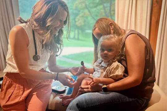 Primary Care Clarksville TN Anna Bushong Caring For A Child